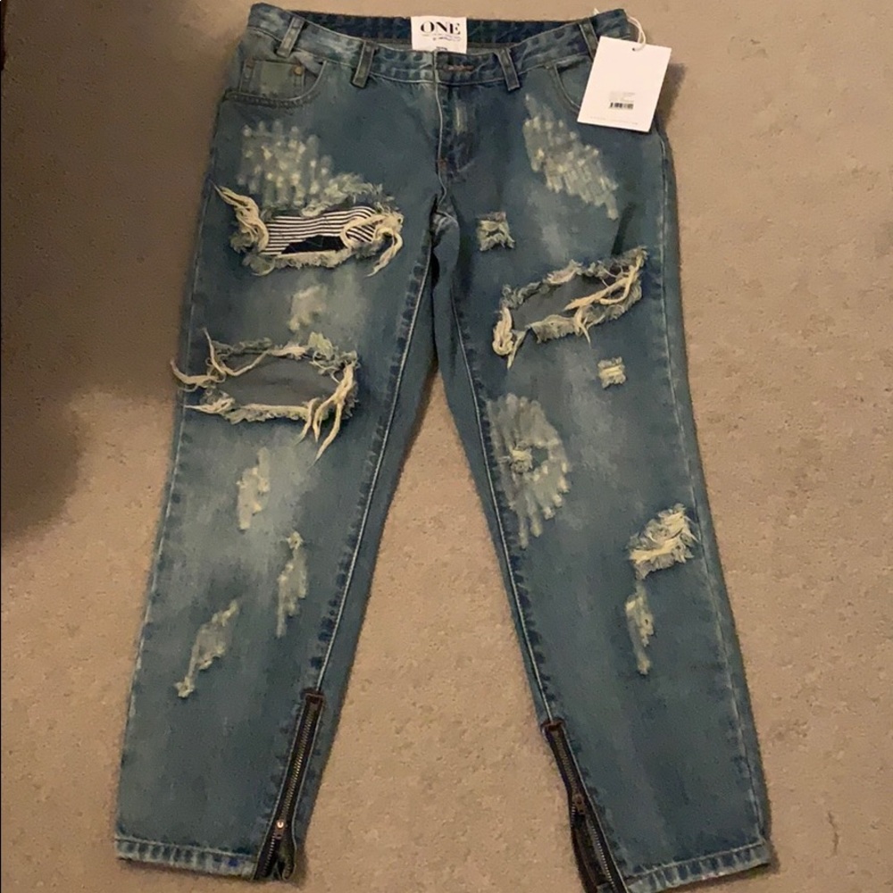 One teaspoon dusty freebird jeans